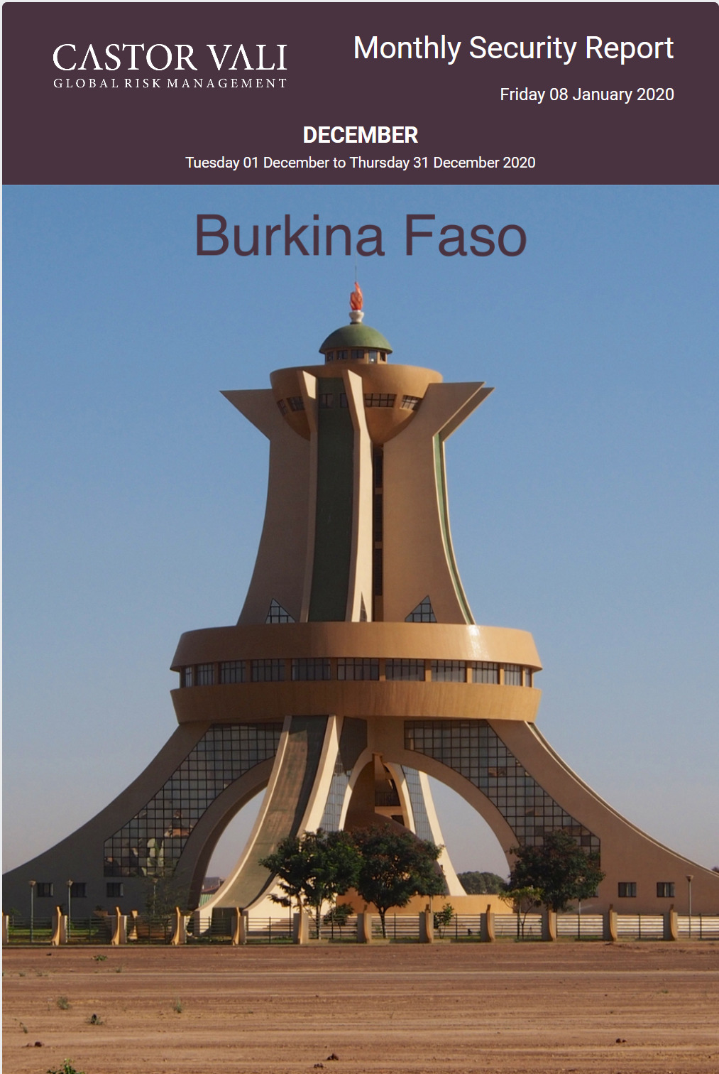 Burkina Faso Security Report