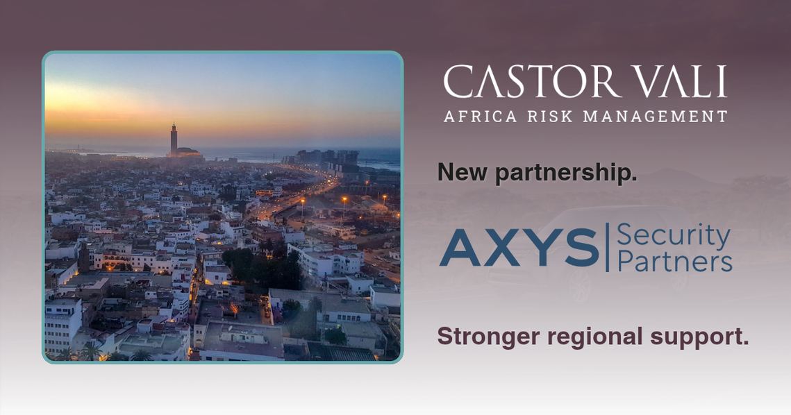 Castor Vali and AXYS Security Partners partnership